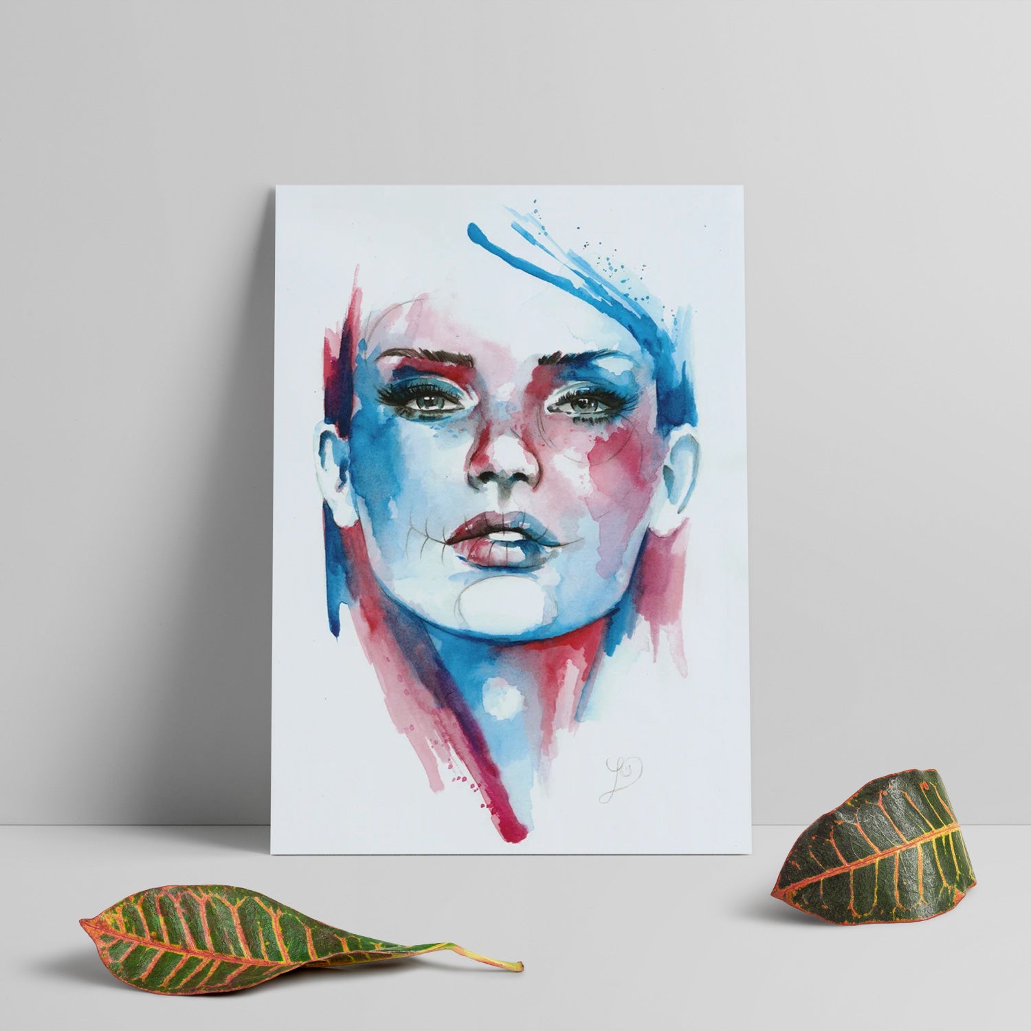 Afflux Portrait - A4 Print (Lauren Roberts)